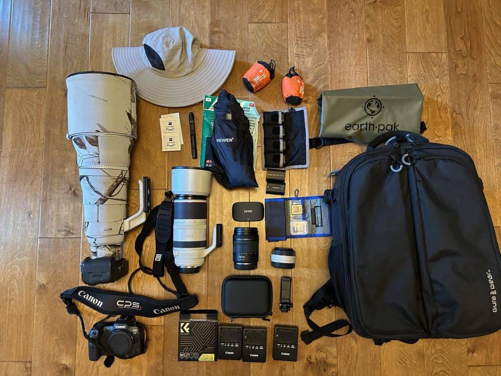 Camera gear for Alaska Trip